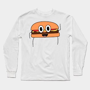 Happy Burger Long Sleeve T-Shirt